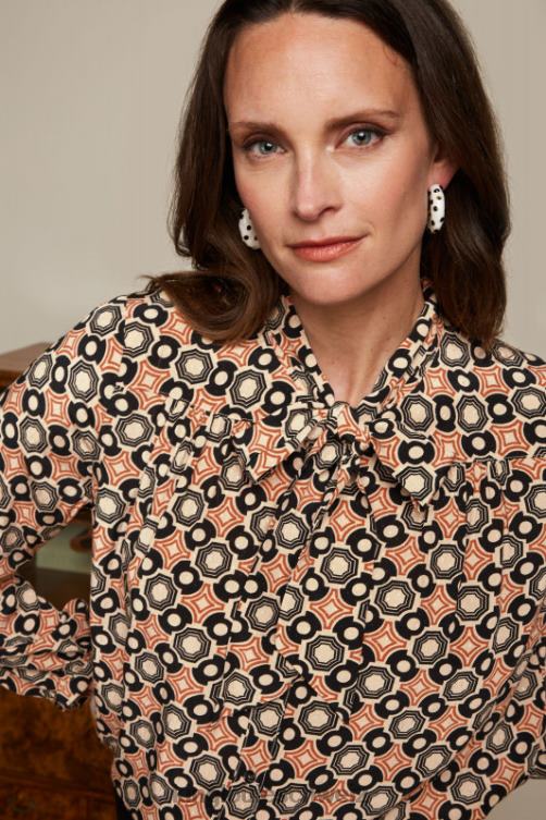 Frauen Orlane Bluse Ozzy King Louie Marzipan Bekleidung LP84R116