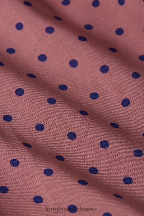 Frauen Orlane-Bluse la belle King Louie Mesa-Rosa Bekleidung LP84R121