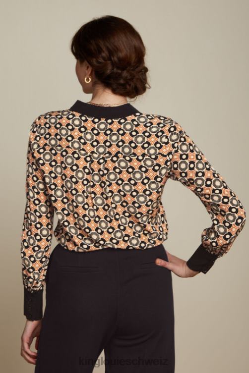 Frauen Winona Bluse Ozzy King Louie Marzipan Bekleidung LP84R117