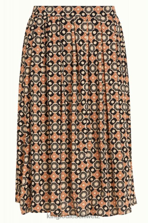 Frauen Arianna Faltenrock Ozzy King Louie Marzipan Bekleidung LP84R151