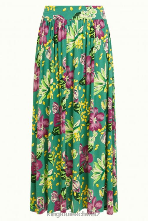 Frauen Emma Maxirock Guave King Louie rauchgrün Bekleidung LP84R158