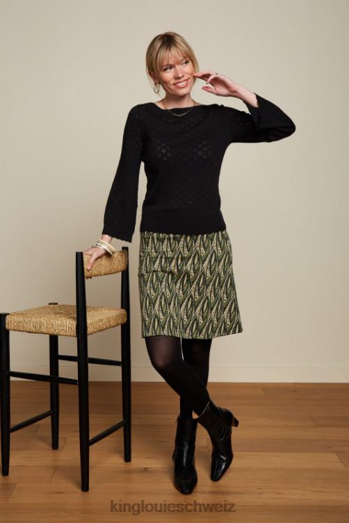 Frauen Grenzrock-Sieg King Louie Blau Bekleidung LP84R150