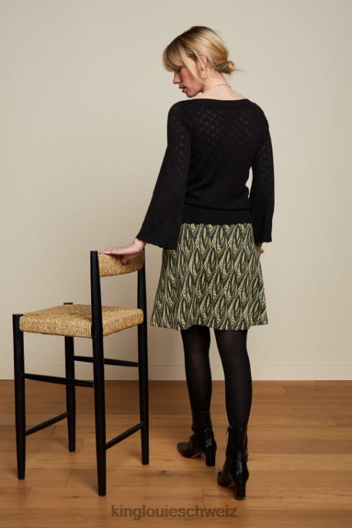 Frauen Grenzrock-Sieg King Louie Blau Bekleidung LP84R150