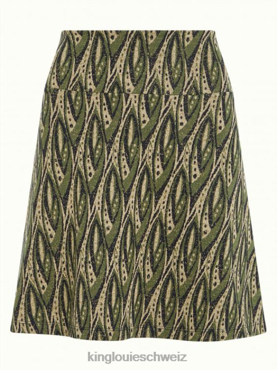 Frauen Grenzrock-Sieg King Louie Blau Bekleidung LP84R150