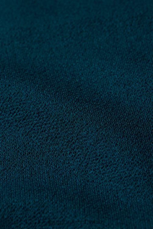 Frauen Juno-Rock aus Milano-Krepp King Louie Teichblau Bekleidung LP84R164