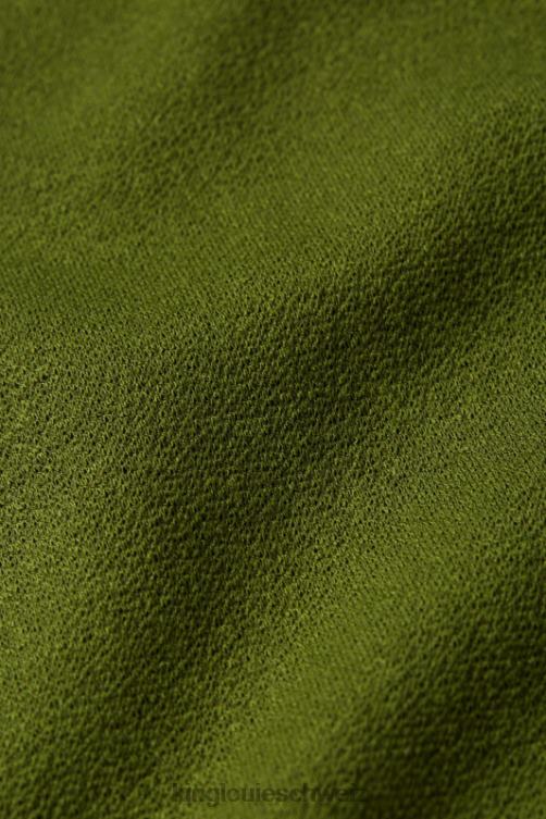 Frauen Juno-Rock aus Milano-Krepp King Louie olivgrün Bekleidung LP84R165