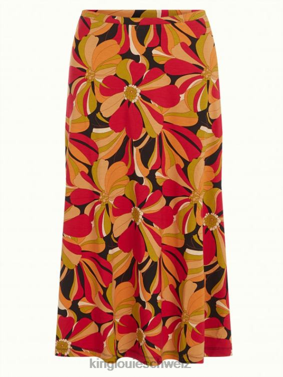 Frauen Juno-Rock liebe King Louie Schwarz Bekleidung LP84R149