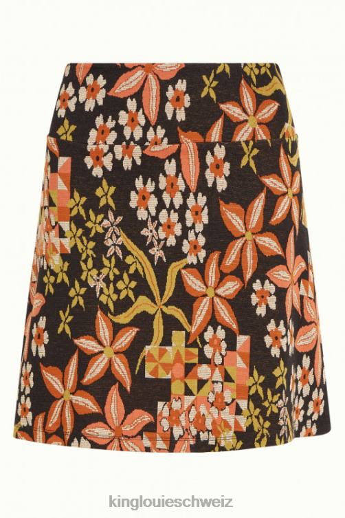 Frauen Randrock Morgane King Louie Schwarz Bekleidung LP84R155