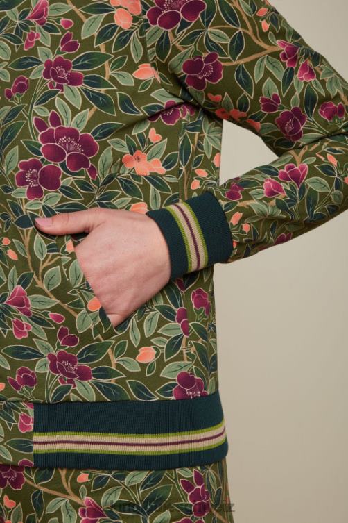 Frauen Bessie Jacke Bellevue King Louie olivgrün Bekleidung LP84R185