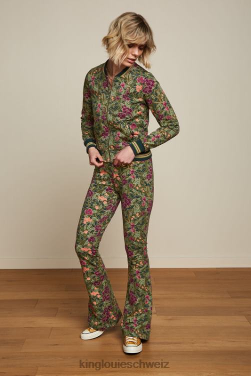 Frauen Bessie Jacke Bellevue King Louie olivgrün Bekleidung LP84R185