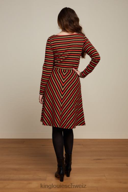 Frauen Betty Dress Spritz King Louie würzige Orange Bekleidung LP84R24