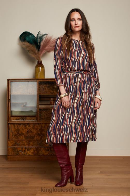 Frauen Betty Kleid Merrill King Louie Blau Bekleidung LP84R16