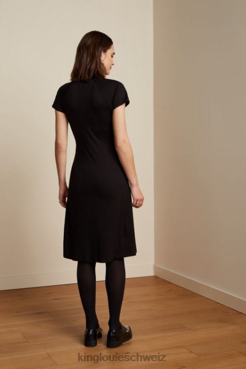 Frauen Crossdress Ecovero Classic King Louie Schwarz Bekleidung LP84R32