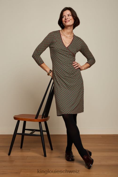 Frauen Crossdress staubig King Louie Cabernet-Rot Bekleidung LP84R21