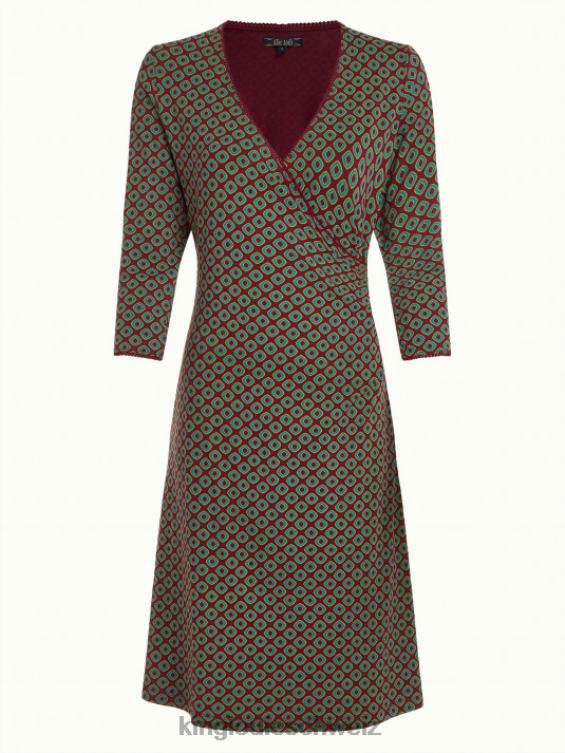 Frauen Crossdress staubig King Louie Cabernet-Rot Bekleidung LP84R21