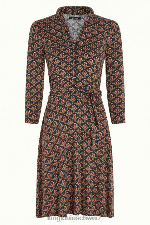 Frauen Emmy-Jubiläumskleid King Louie Libellengrün Bekleidung LP84R28