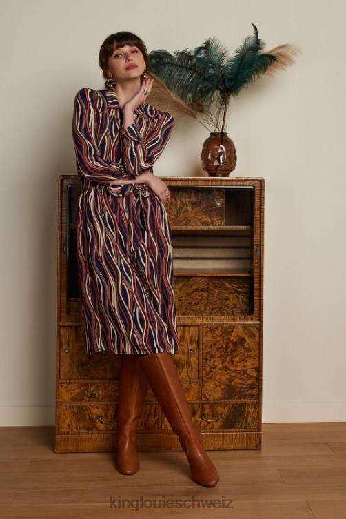 Frauen Lalia Kleid Merrill King Louie Blau Bekleidung LP84R17