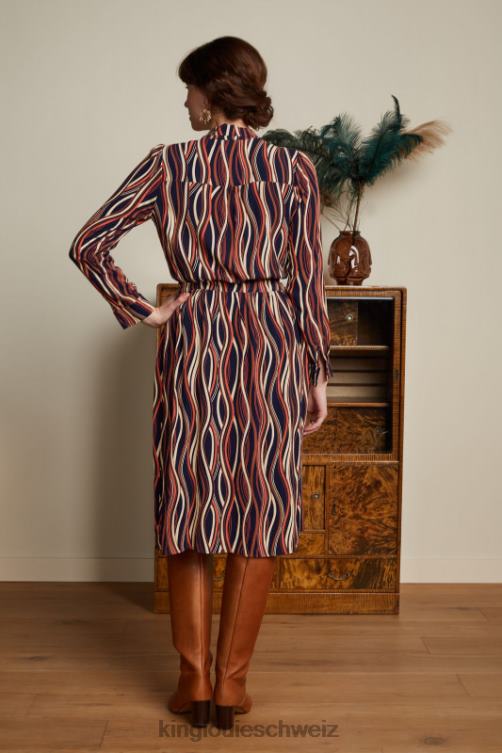 Frauen Lalia Kleid Merrill King Louie Blau Bekleidung LP84R17