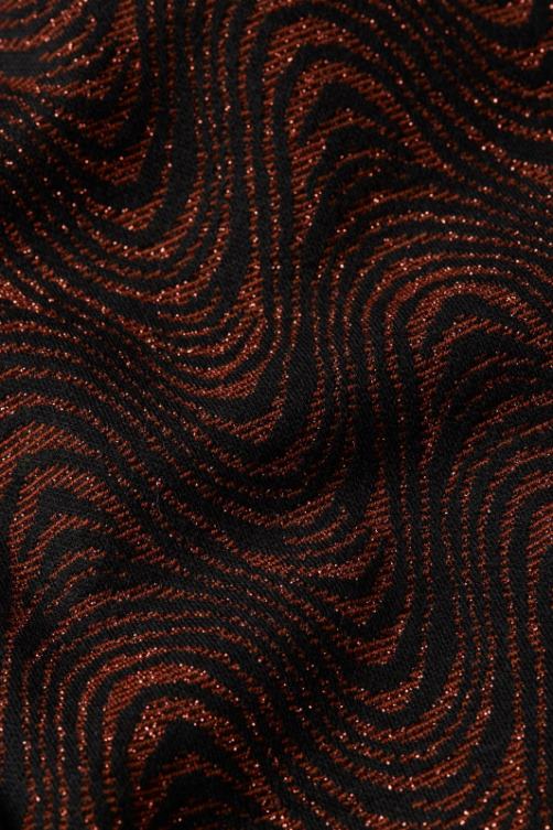 Frauen Tunika-Reißverschlusskleid Tempest King Louie Cognac-Orange Bekleidung LP84R23