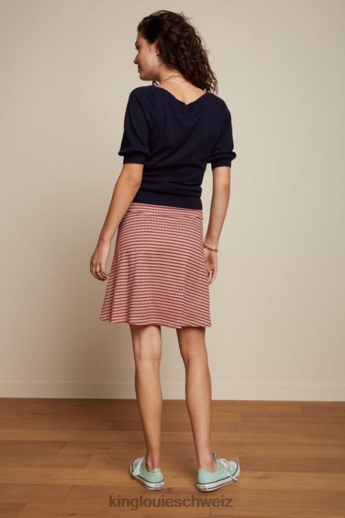 Frauen Efeu-Top-Kokon King Louie Blau Bekleidung LP84R94