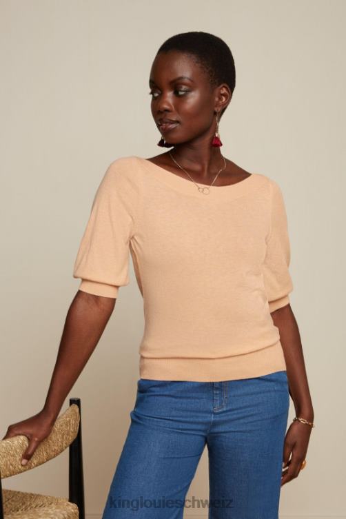 Frauen Efeu-Top-Kokon King Louie Creampuff Bekleidung LP84R97