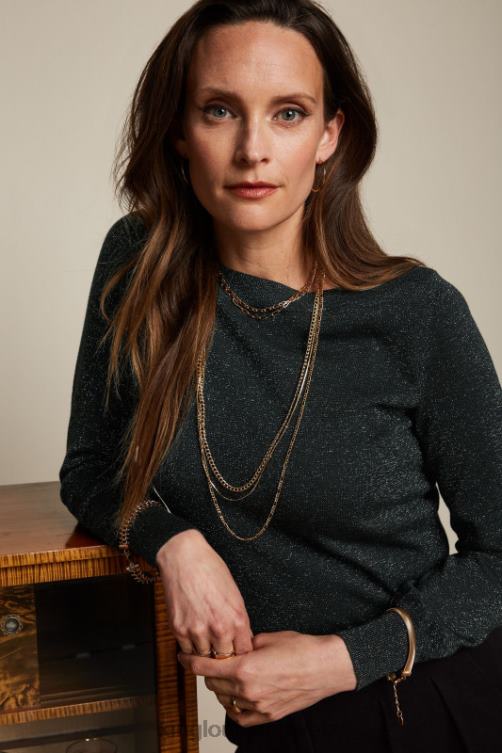 Frauen Efeuspitze Lapis King Louie Schwarz Bekleidung LP84R70