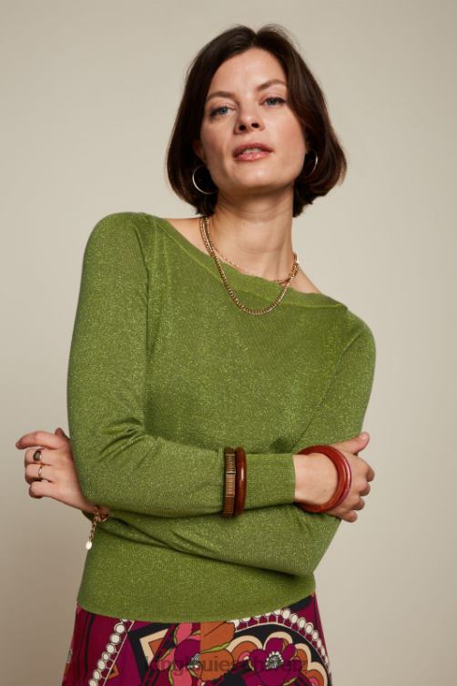 Frauen Efeuspitze Lapis King Louie Waldrebengrün Bekleidung LP84R71