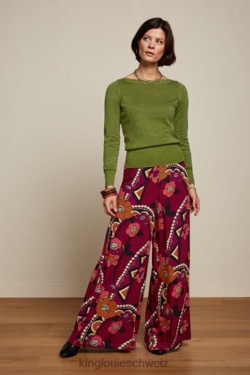 Frauen Efeuspitze Lapis King Louie Waldrebengrün Bekleidung LP84R71