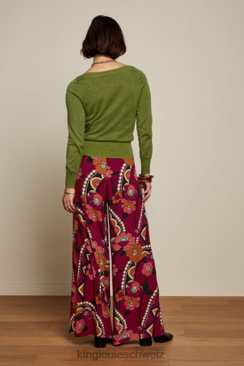 Frauen Efeuspitze Lapis King Louie Waldrebengrün Bekleidung LP84R71