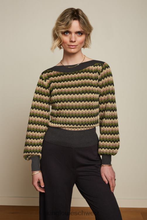 Frauen Erin Top Bruno King Louie posey grün Bekleidung LP84R64