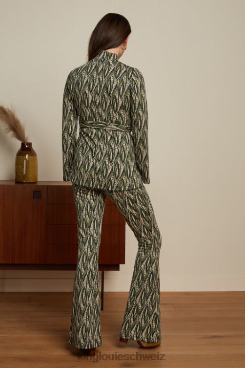 Frauen Heloisa Tunika Top Victory King Louie Blau Bekleidung LP84R40