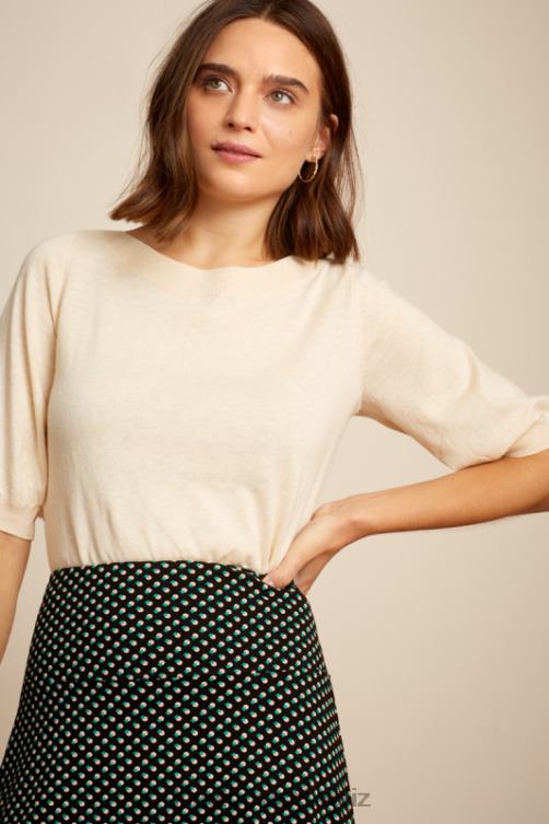 Frauen Ivy Bell Top Cocoon BCI King Louie Creme Bekleidung LP84R104