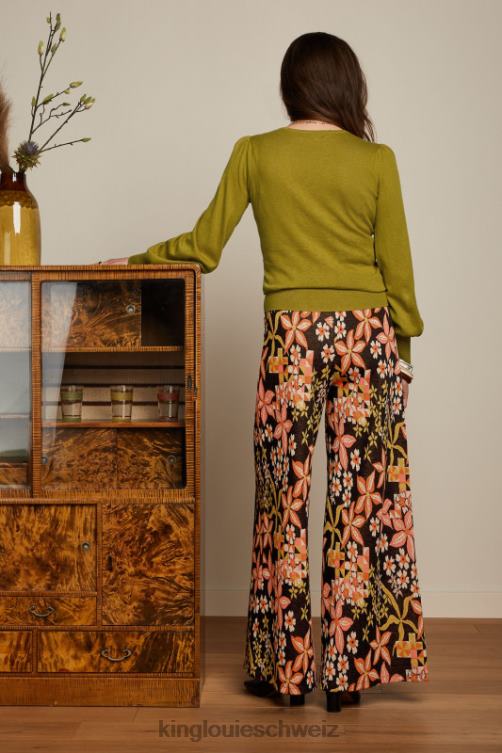 Frauen Maya-Top-Kokon King Louie Currygelb Bekleidung LP84R73