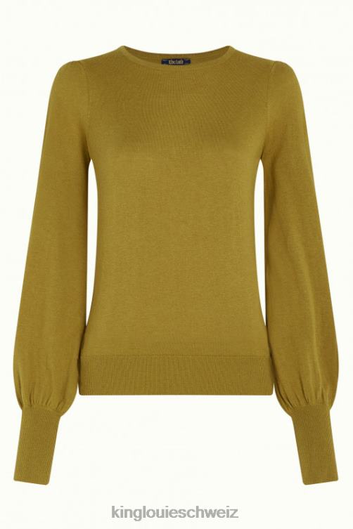 Frauen Maya-Top-Kokon King Louie Currygelb Bekleidung LP84R73