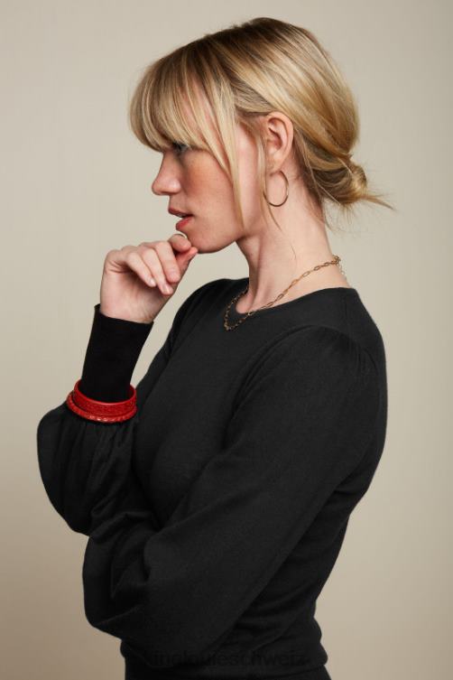 Frauen Maya-Top-Kokon King Louie Schwarz Bekleidung LP84R74