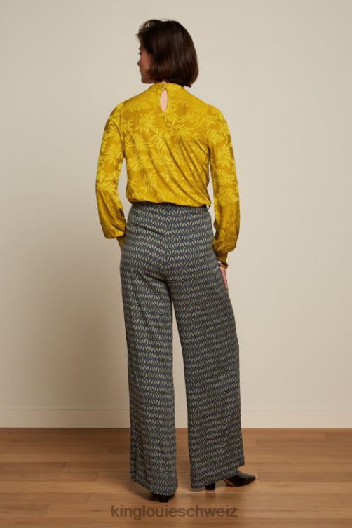 Frauen Phoebe Top-Popup King Louie Currygelb Bekleidung LP84R42