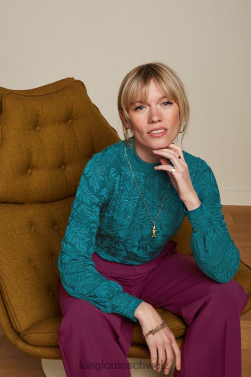 Frauen Phoebe Top-Popup King Louie antikgrün Bekleidung LP84R43