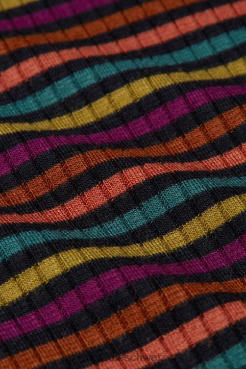 Frauen Rollkragenoberteil Rolla Stripe King Louie Umbre Bekleidung LP84R57