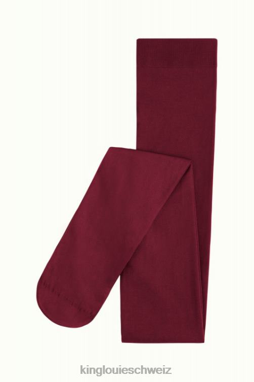 Frauen Strumpfhosen solide King Louie Band rot Zubehör LP84R195