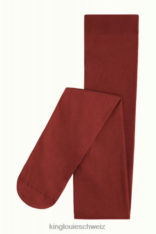 Frauen Strumpfhosen solide King Louie Pekannussbraun Zubehör LP84R196