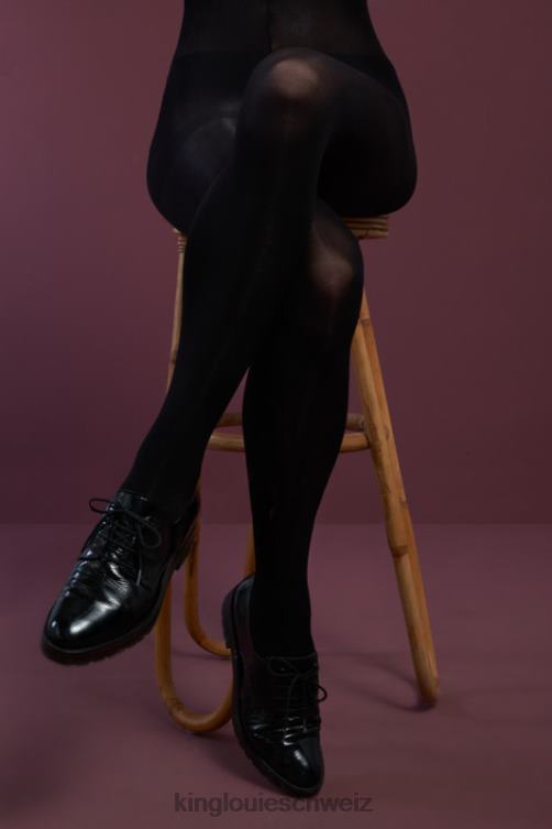 Frauen Strumpfhosen solide King Louie Schwarz Zubehör LP84R190