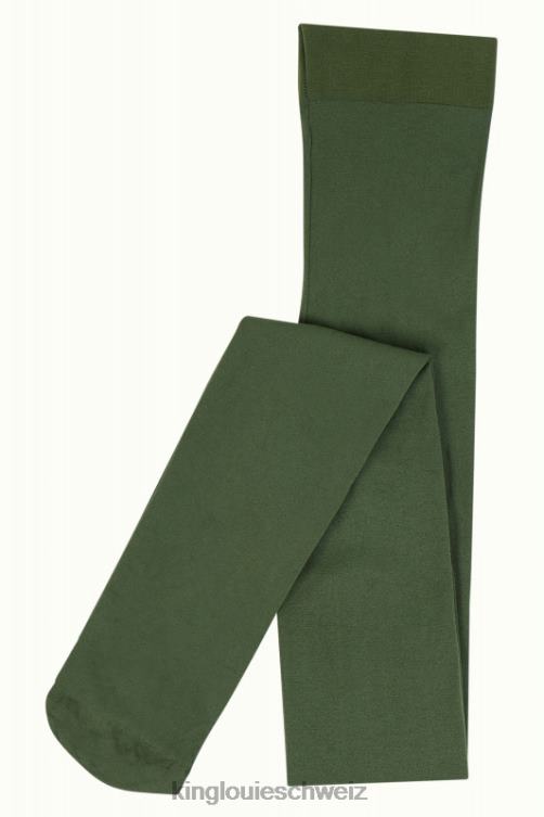Frauen Strumpfhosen solide King Louie Thymiangrün Zubehör LP84R194